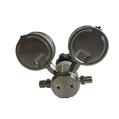 Stainless Steel Adjustable Air Pressure Relief Regulator Valve with 2pcs Pressure Gauge