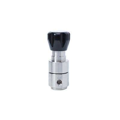High pressure back pressure valve regulator