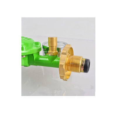 Gas pressure regulator safety valve