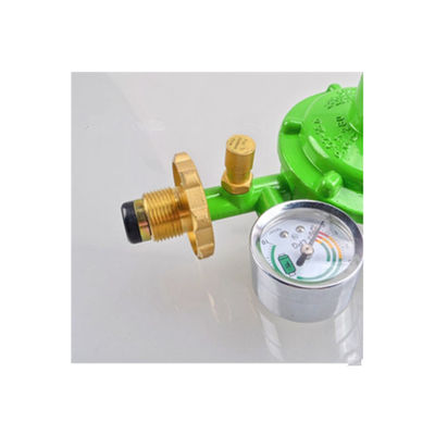 Gas pressure regulator safety valve