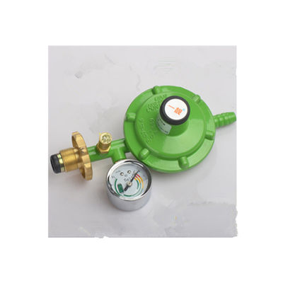 Gas pressure regulator safety valve