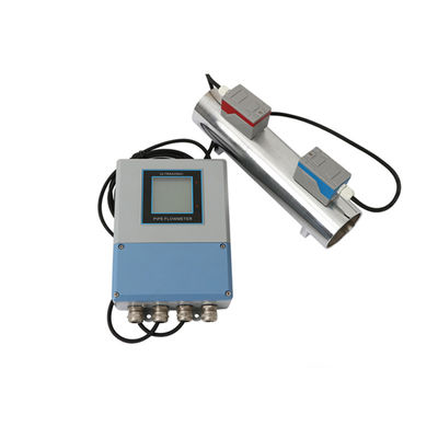 GPRS GPS 4-20mA split ultrasonic water flow meter