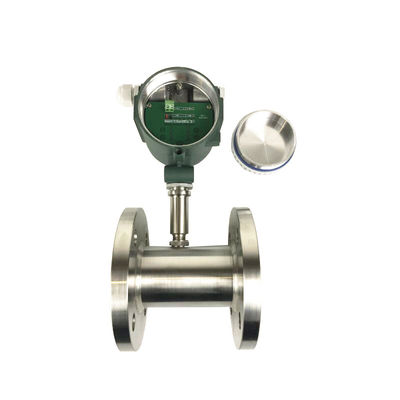 China Clamp flange turbine flow meter hot sale
