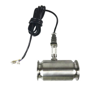 China Clamp flange turbine flow meter hot sale