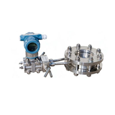 Differential pressure fuel  liquid gas orifice plate flow meter