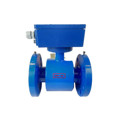 4-20ma output liquid digital electromagnetic flow meter battery