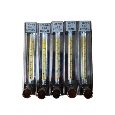 Gas Air Water Liquid Glass tube flow meter Pipe rotameter
