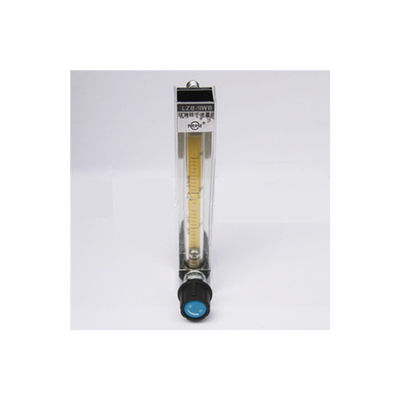 Gas air water glass tube rotameter flow meter
