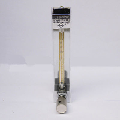 Gas air water glass tube rotameter flow meter