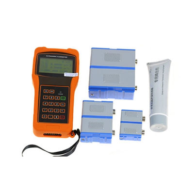 Portable handheld digital ultrasonic liquid flow meter