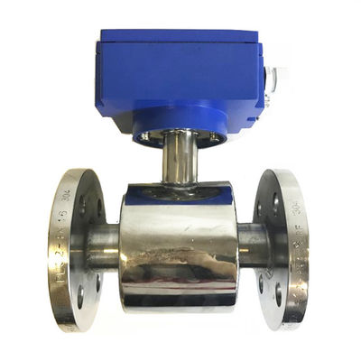 Magnetic water flow meter sea water flow sensor