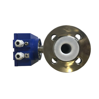electromagnetic flow meter without LCD display