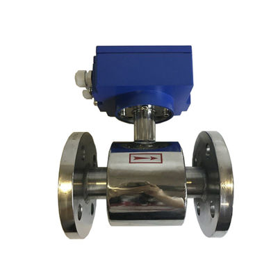 electromagnetic flow meter without LCD display