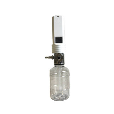 Medical oxygen flow meter with humidifier portable oxygen inhaler