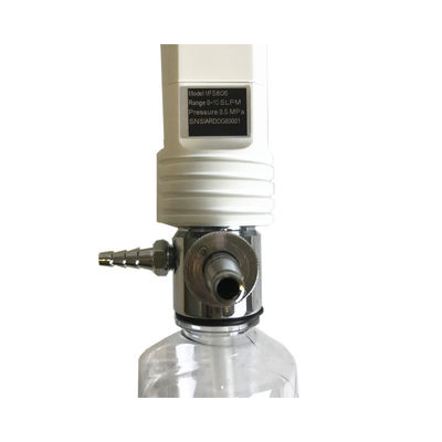 Medical oxygen flow meter with humidifier portable oxygen inhaler
