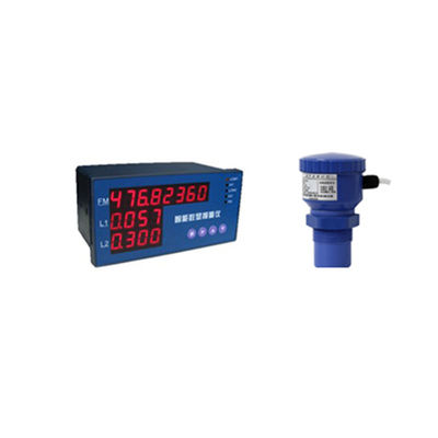 Embedded ultrasonic open channel flow meter water