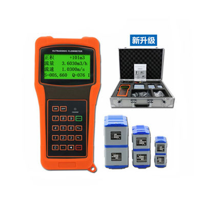Portable ultrasonic flow meter accuracy