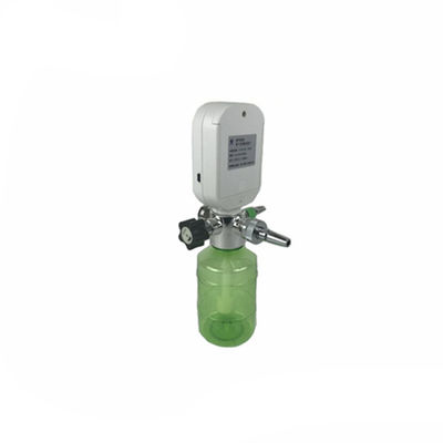 Medical oxygen inhaler flow meter with humidifier
