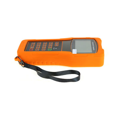 Low cost high precision ultrasonic flow meter portable