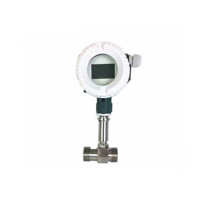 DN15 mechanical mini chilled water liquid caustic soda turbine flow meter