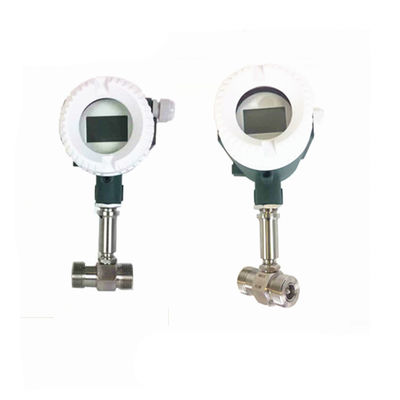 DN15 mechanical mini chilled water liquid caustic soda turbine flow meter