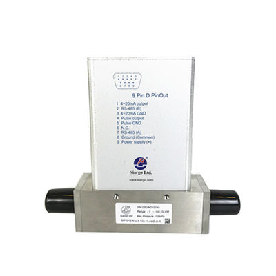4-20mA nitrogen gas biogas mass flow meter