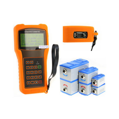 portable handheld digital ultrasonic water flow meter