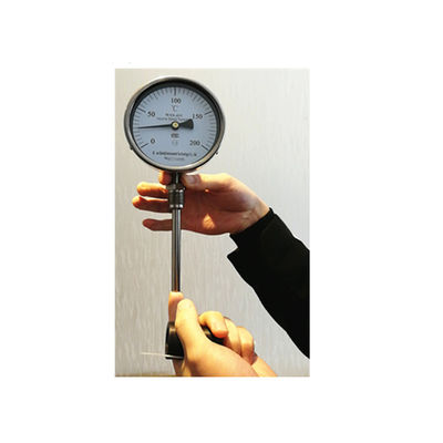 WSS high temperature gauge bimetal thermometer