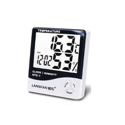 Handheld temperature and humidity indicator