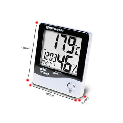 Handheld temperature and humidity indicator