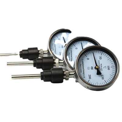 WSS Industrial temperature gauge bimetal thermometer