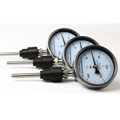 WSS Industrial temperature gauge bimetal thermometer