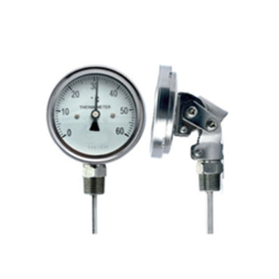 China Best hot water bimetal thermometer / temperature gauge