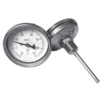 China Best hot water bimetal thermometer / temperature gauge
