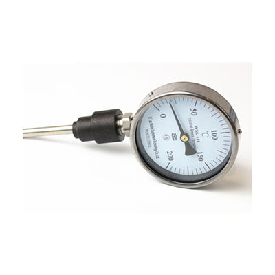 China Best hot water bimetal thermometer / temperature gauge