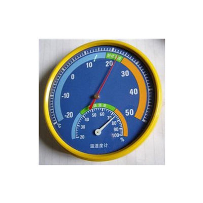 temperature and humidity meter with set pointer