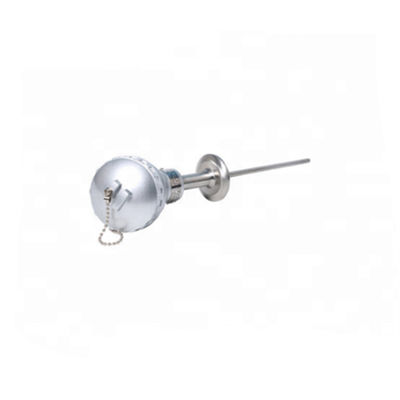 RTD pt100 temperature transmitter with thermowell
