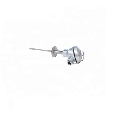 RTD pt100 temperature transmitter with thermowell