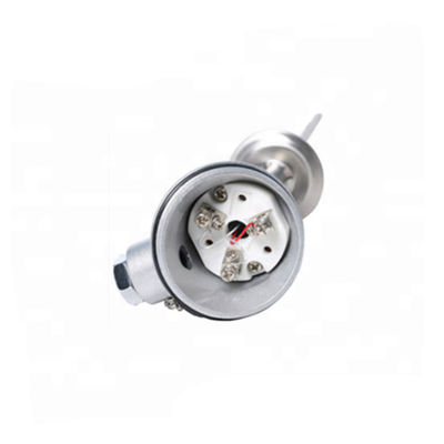 RTD pt100 temperature transmitter with thermowell