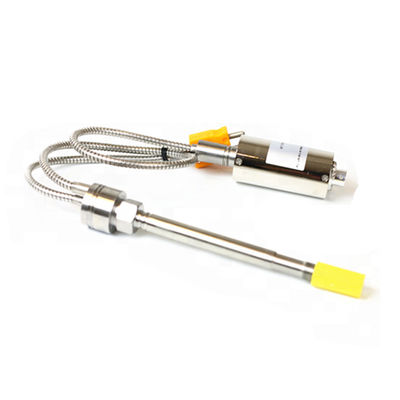 High temperature melt pressure transducer liquid measurement