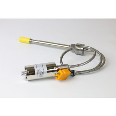High temperature melt pressure transducer liquid measurement