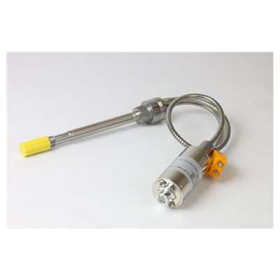 High temperature melt pressure transducer liquid measurement