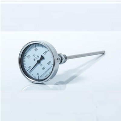 Low temperature pointer type gas thermometer