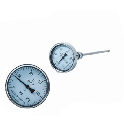 Low temperature pointer type gas thermometer