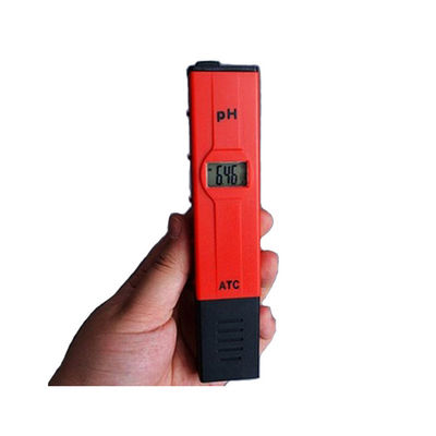 Pocket size water ph tester ph meter with buffer powder