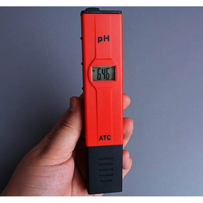 Pocket size water ph tester ph meter with buffer powder