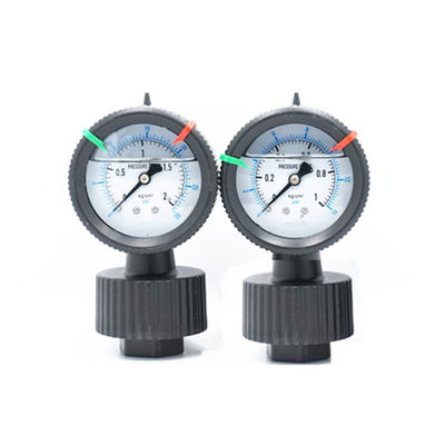 etching machine pp diaphragm pressure gauges