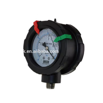 High Precision Cheap Price Water Manometers, PP Pressure Gauges