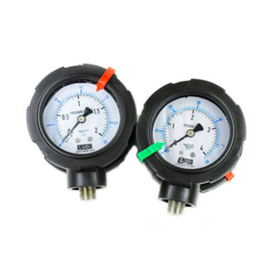High Precision Cheap Price Water Manometers, PP Pressure Gauges
