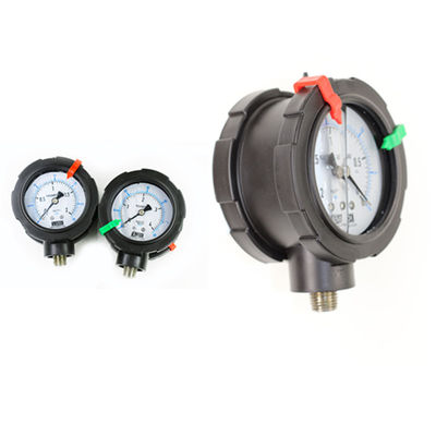 Double Side PP Plastic Pressure Gauges